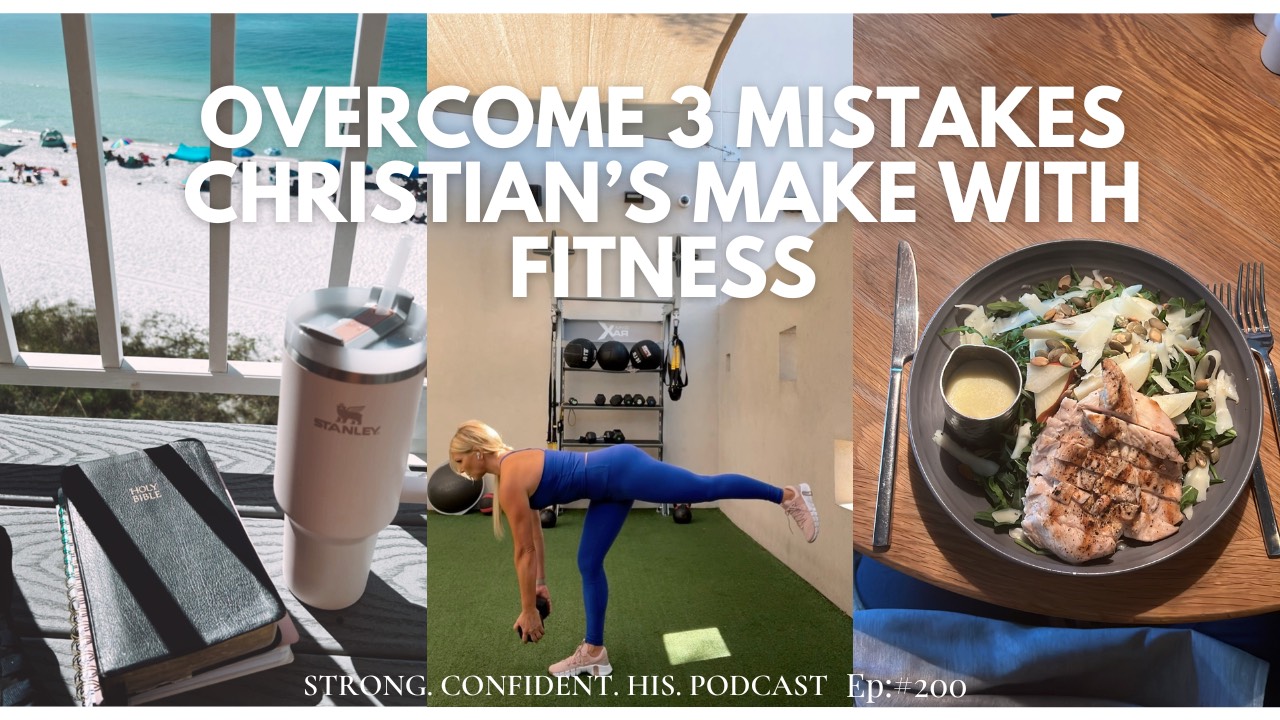 overcome 3 mistakes Christians make with fitness