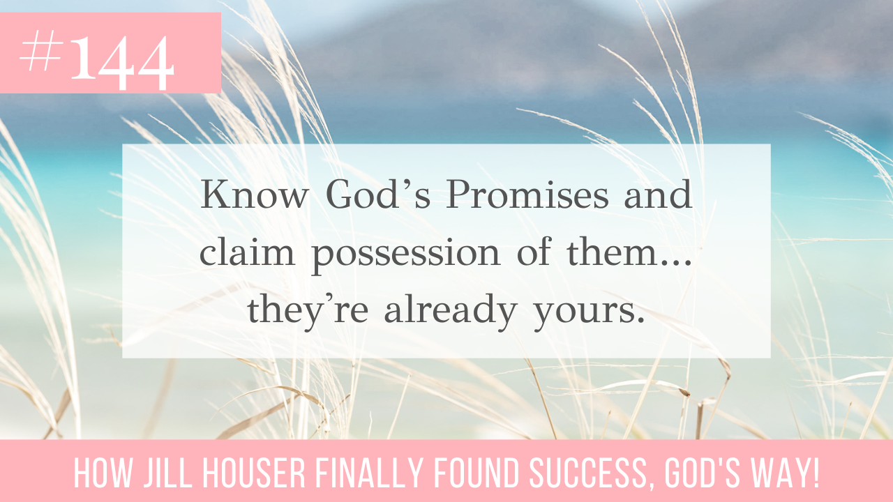 know god's promises and claim possession of them. . they are already yours
