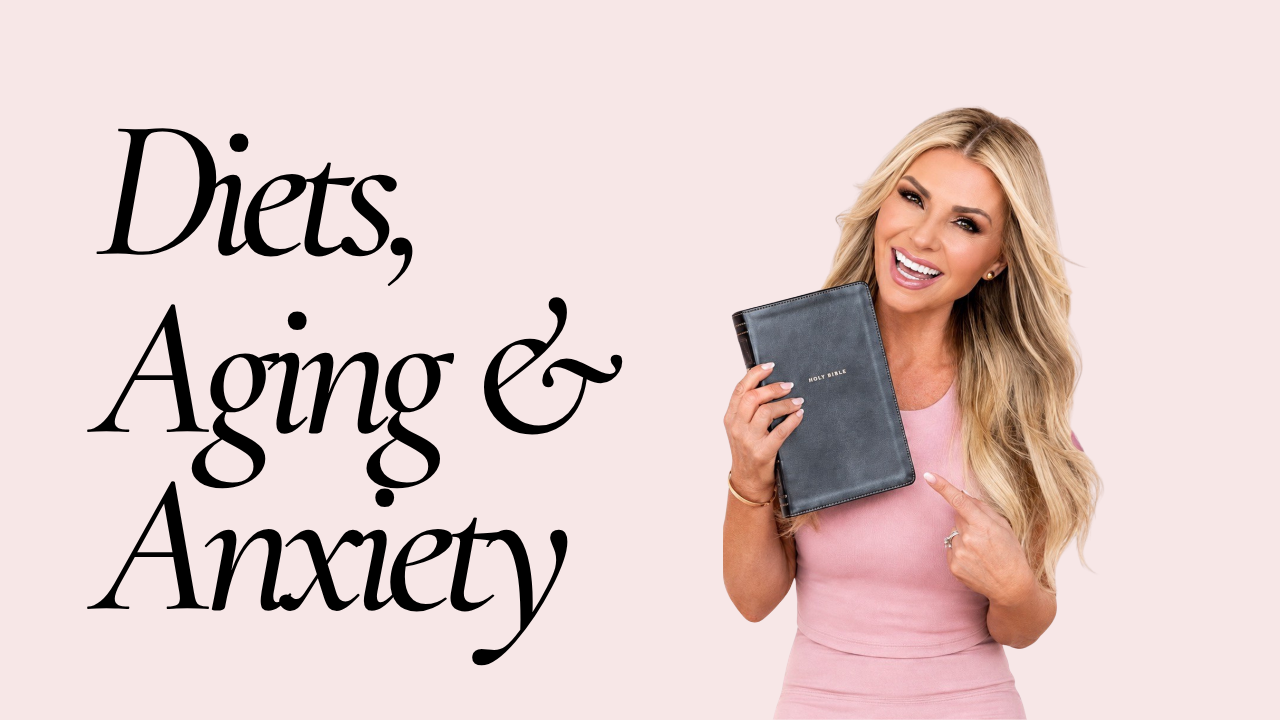 Kim Dolan Leto, Christian life and fitness coach, discussing dieting, aging, anxiety, and faith